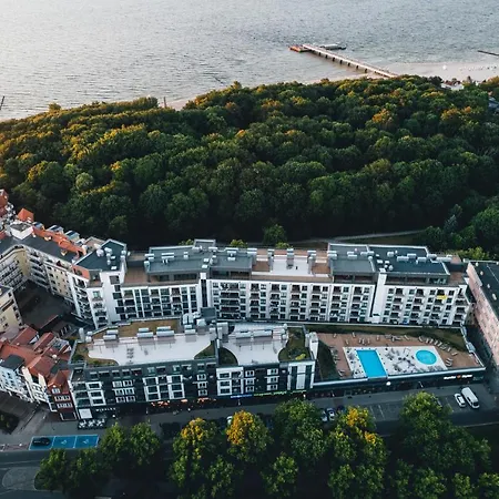 Apartament Nadmorskie Tarasy Pink&blue Taras Baseny Siłownia Sala Zabaw *