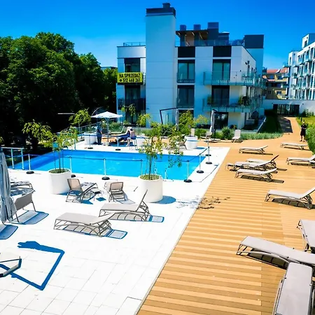 Nadmorskie Tarasy Pink&blue Taras Baseny Siłownia Sala Zabaw