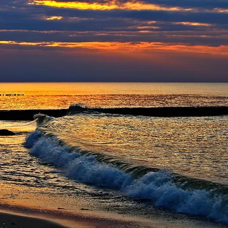 Apartament Nadmorskie Tarasy Pink&blue Taras Baseny Siłownia Sala Zabaw Kołobrzeg