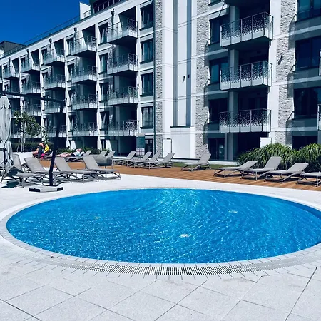 Apartament Nadmorskie Tarasy Pink&blue Kołobrzeg