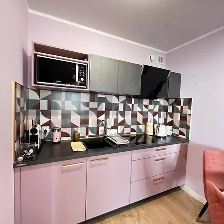 Nadmorskie Tarasy Pink&blue Taras Baseny Siłownia Sala Zabaw * Kołobrzeg