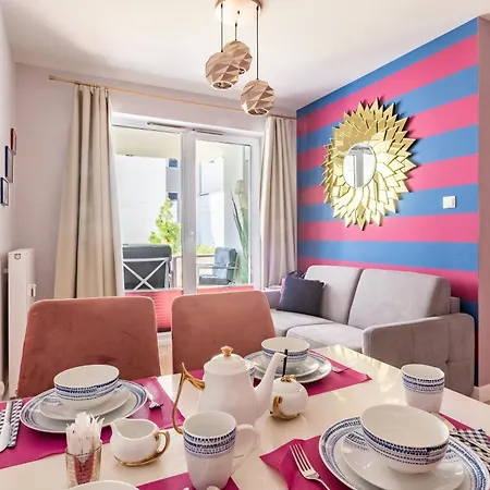 Appartement Nadmorskie Tarasy Pink&blue - C215 Sea&sun *
