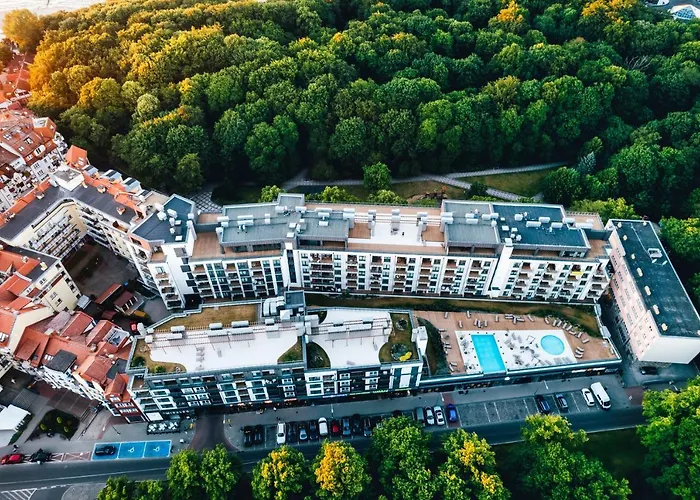 Nadmorskie Tarasy Pink&blue - C215 Sea&sun Апартаменты Колобжег