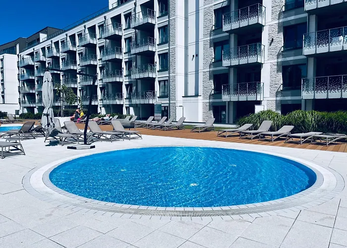 Апартаменты Nadmorskie Tarasy Pink&blue - C215 Sea&sun Колобжег