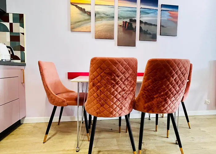 Nadmorskie Tarasy Pink&blue - C215 Sea&sun * Колобжег