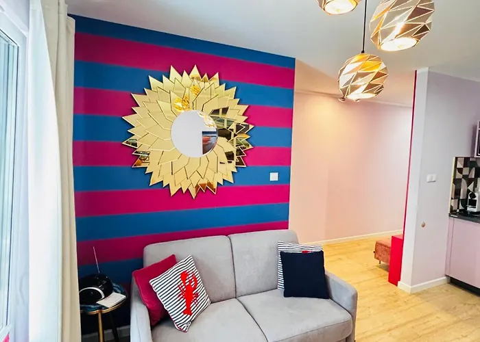 Nadmorskie Tarasy Pink&blue - C215 Sea&sun Колобжег